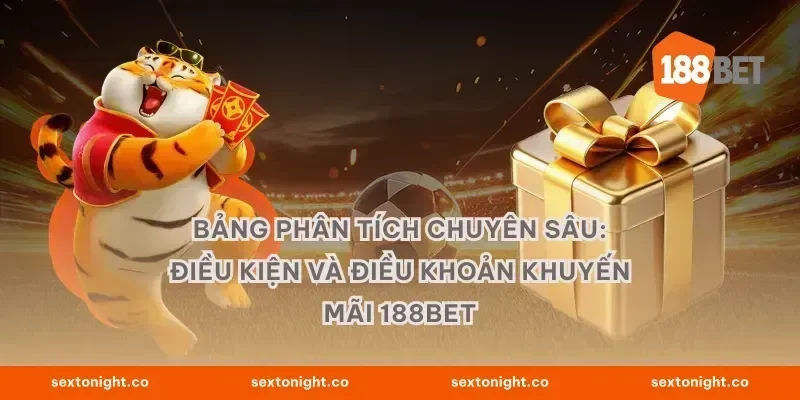 Bảng phân tích chuyên sâu: Điều kiện và điều khoản khuyến mãi 188BET