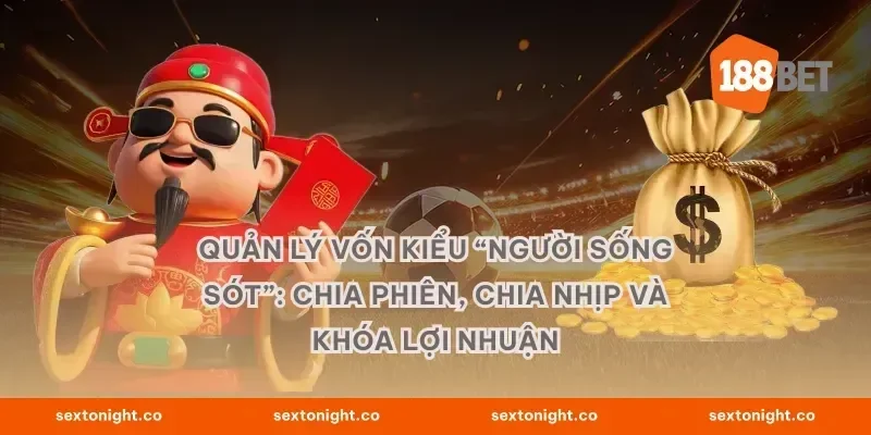 Quản lý vốn kiểu “người sống sót”: chia phiên, chia nhịp và khóa lợi nhuận